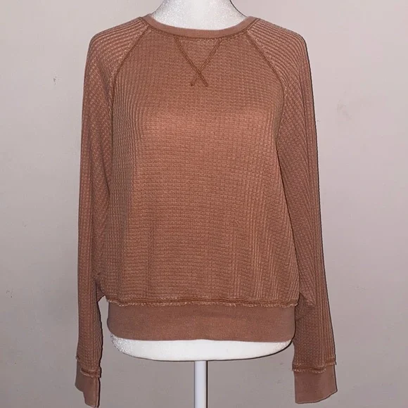 トップス Claire set tops Z Supply | Tops | Z Supply Claire Waffle Long Sleeve Russet